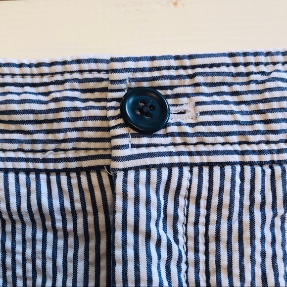 Banana Republic Seersucker Shorts Size 8 - Picture 3 of 4